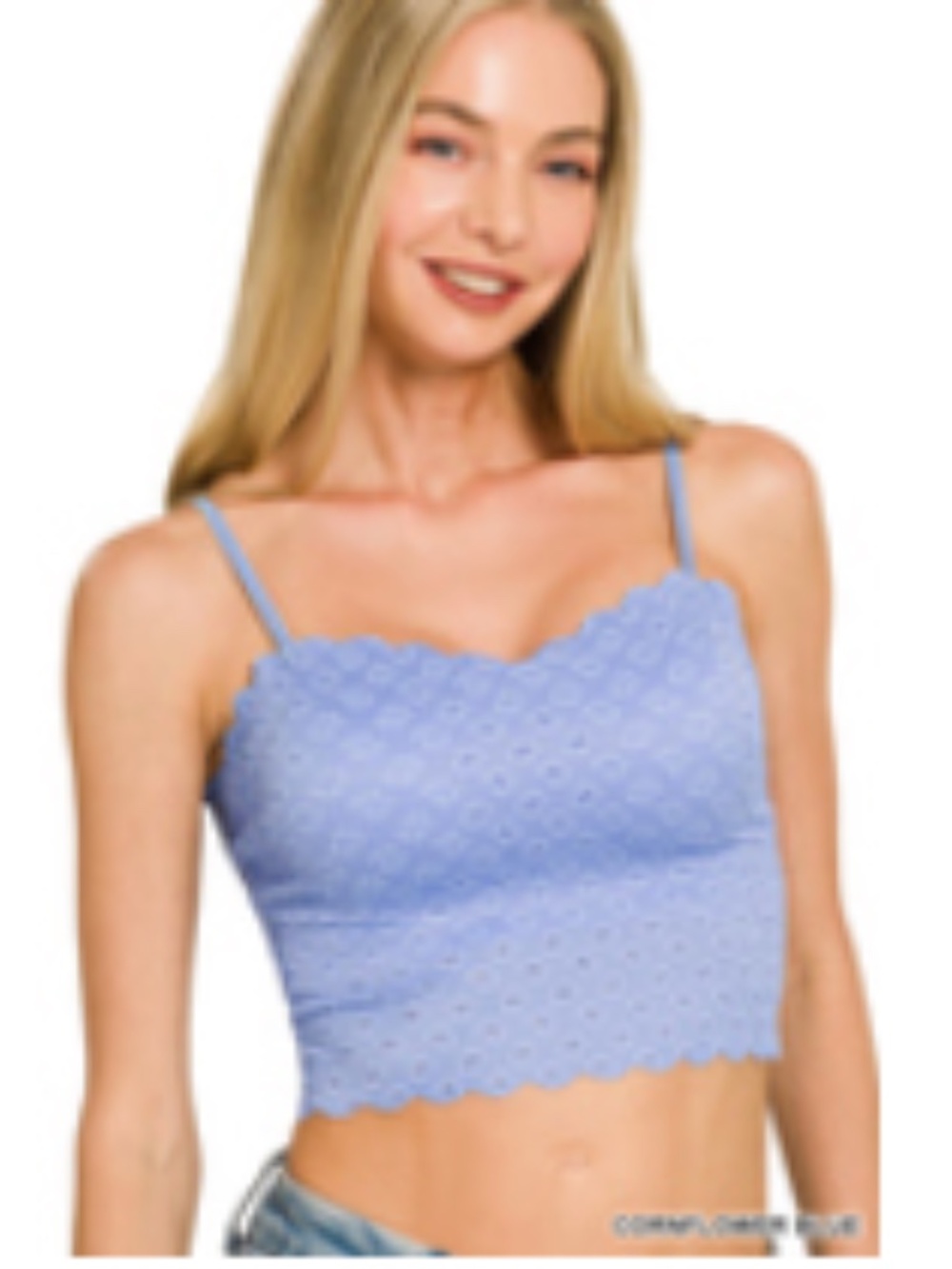 #1274 Scallop Edge Lace Bralette